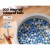 Keezi Kids Ball Pit 90x30cm - Grey Ocean Foam Play Pool with 200 Soft Balls, EN71 Safety Approved, Easy Assembly
