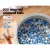 Keezi Kids Ball Pit 90x30cm - Grey Ocean Foam Play Pool with 200 Soft Balls, EN71 Safety Approved, Easy Assembly