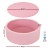 Keezi Kids Ball Pit 90x30cm - Pink Ocean Foam Play Pool with 200 Balls, Soft Non-Toxic Material, Easy to Clean & Store