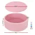 Keezi Kids Ball Pit 90x30cm - Pink Ocean Foam Play Pool with 200 Balls, Soft Non-Toxic Material, Easy to Clean & Store