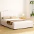 Artiss Queen Bed Frame, Boucle Upholstered, Beige, 215x159x120cm, Gas Lift Storage, Stylish Pine Wood Design