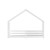 Artiss White Wooden Kids House Bed Frame - Solid Pine, Non-Toxic Paint, Fits Australian Single Mattress, 150kg Capacity