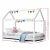 Artiss CASA White Wooden Kids House Bed Frame - Solid Pine, Eco-Friendly Paint, Fits Australian Single Mattress Artiss CASA White Wooden Kids House Bed Frame - Solid Pine, Eco-Friendly Paint, Fits Australian Single Mattress