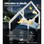 Artiss CASA White Wooden Kids House Bed Frame - Solid Pine, Eco-Friendly Paint, Fits Australian Single Mattress