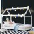 Artiss CASA White Wooden Kids House Bed Frame - Solid Pine, Eco-Friendly Paint, Fits Australian Single Mattress