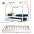 Artiss HOLY Wooden Trundle Daybed - Solid Pine House Frame, White, Fits Australian Single Mattress, Eco-Friendly Paint