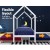 Artiss HOLY Wooden Trundle Daybed - Solid Pine House Frame, White, Fits Australian Single Mattress, Eco-Friendly Paint