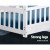 Artiss ROCK Wooden Kids House Bed Frame, Solid Pine, White, Fits Australian Single Mattress, Sturdy & Eco-Friendly