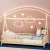 Artiss Kids Wooden Bed Frame, Solid Pine, Rounded Edges, Fits Australian Single Mattress, Oak Finish, 200x96x153cm