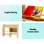 Keezi 3 Tiers Kids Bookshelf Storage Organiser, MDF Frame, PP Bins, 108x29x88cm, Natural Finish, Lockable Wheels
