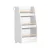Keezi Kids 3-Tier Bookshelf with Protective Rods - White Particleboard & MDF, 59x18x80cm, Safe & Easy to Assemble