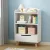 Keezi Kids 3-Tier Bookshelf with Drawer, 95cm White Storage Organiser, Smooth Finish, Easy Assembly, Non-Toxic Materials
