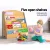 Keezi 5-Tier Kids Bookshelf Organiser, 80x30x85.5cm, Child-Safe Particle Board with Rounded Edges, Easy Assembly & Clean