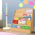 Keezi 5-Tier Kids Bookshelf Organiser, 80x30x85.5cm, Child-Safe Particle Board with Rounded Edges, Easy Assembly & Clean Keezi 5-Tier Kids Bookshelf Organiser, 80x30x85.5cm, Child-Safe Particle Board with Rounded Edges, Easy Assembly & Clean