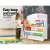 Keezi 5-Tier Kids Bookshelf in White - Stylish, Durable 12mm Particle Board, Safe Rounded Corners, Easy Assembly & Clean