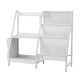 Keezi 3-Tier Kids Bookshelf Bookcase - White, Metal Frame, Water-Resistant, 75x30x83cm, Toy Storage Organiser, Ages 3 Keezi 3-Tier Kids Bookshelf Bookcase - White, Metal Frame, Water-Resistant, 75x30x83cm, Toy Storage Organiser, Ages 3