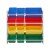 Keezi Kids Toy Box Organiser: 4-Tier Bookshelf with 12 Removable Bins, Melamine Finish, Eco-Friendly, Easy Assembly
