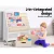 Keezi 4-Tier Kids Bookshelf & Magazine Rack with Storage Bins, Eco-Friendly MDF, 71x23x74cm, White - Child-Safe Design
