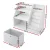Keezi Kids Bookshelf & Storage Organiser, White – 3-in-1 Design with Sling Pouches, Shelves & Drawer, 91x39.5x80cm Keezi Kids Bookshelf & Storage Organiser, White – 3-in-1 Design with Sling Pouches, Shelves & Drawer, 91x39.5x80cm