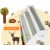 Keezi 3 Tiers Kids Bookshelf with 6 Bins, Durable MDF, Multicolour, Child-Safe, 86x29.5x85cm - Ideal