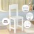 Keezi Kids Table and Chair Set - Durable MDF & Pine Wood, Storage Cabinet, Non-Toxic Paint, Easy Assembly, Ages 3+