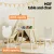 Keezi 3 Piece Kids Table and Chairs Set - Durable MDF & Pinewood, Cute Animal Design, Easy to Clean, Ages 3+