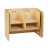 Keezi 3PCS Kids Table and Chairs Set - Birch Plywood, Multi-functional, Safe Design, 50kg Capacity, Easy to Clean