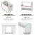 Keezi 3PCS Kids Table & Chairs Set with Storage Box, Eco-Friendly MDF, Kid-Safe Design, White 75x48x43cm, Easy Assembly Keezi 3PCS Kids Table & Chairs Set with Storage Box, Eco-Friendly MDF, Kid-Safe Design, White 75x48x43cm, Easy Assembly