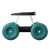 Gardeon Garden Cart Rolling Stool with Wheels - Durable Steel Frame, 200kg Capacity, Easy-Clean Plastic Seat, 48x48x33cm