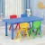 Keezi 5PCS Kids Activity Table and Chairs Set - Adjustable, Stackable, HDPE Plastic, 100kg Capacity, EN71 Certified