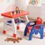 Vibrant Keezi Kids Table & Chair Set - Durable HDPE, Orange/Yellow, Ergonomic Design, 40kg Capacity, Easy Clean Surface Vibrant Keezi Kids Table & Chair Set - Durable HDPE, Orange/Yellow, Ergonomic Design, 40kg Capacity, Easy Clean Surface