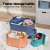Keezi 3PCS Toy Storage Box Set - Car-Shaped, Durable Polypropylene, 3 Sizes, Building Block Lid, Easy Carry Handles