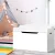 Keezi Kids 2-in-1 Toy Storage Bench - White MDF, Safe Design, 78x46x54cm, Durable Lid Hinge, Easy Clean & Assemble