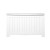 Keezi Kids Toy Box & Storage Chest, E1 MDF, 81x40x46.5cm, White - Eco-Friendly, Multi-Use, Stylish Room Organiser