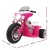 Rigo Kids Pink 6V Electric Police Motorcycle - Harley-Inspired, Anti-Slip Tyres, Music, 3+ Years, 25kg Capacity