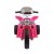 Rigo Kids Pink 6V Electric Police Motorcycle - Harley-Inspired, Anti-Slip Tyres, Music, 3+ Years, 25kg Capacity
