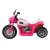 Rigo Kids Pink 6V Electric Police Motorcycle - Harley-Inspired, Anti-Slip Tyres, Music, 3+ Years, 25kg Capacity