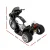 RIGO Kids 6V Electric Police Motorcycle, Black, Harley-Inspired, Anti-Slip Tyres, Music, 3km/h, Ages 3+, 1-Year Warranty