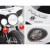 RIGO Kids 6V Electric Police Motorcycle, Black, Harley-Inspired, Anti-Slip Tyres, Music, 3km/h, Ages 3+, 1-Year Warranty