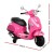 Vespa Licenced Kids Electric Ride On GTS Motorbike, 100cm Pink, Music, Headlights, 20kg, 3+ Years, 1-Year Warranty