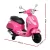 Vespa Licenced Kids Electric Ride On GTS Motorbike, 100cm Pink, Music, Headlights, 20kg, 3+ Years, 1-Year Warranty