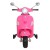Vespa Licenced Kids Electric Ride On GTS Motorbike, 100cm Pink, Music, Headlights, 20kg, 3+ Years, 1-Year Warranty