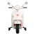 Rigo Vespa Licenced Rigo Kids Electric Vespa GTS Ride-On Motorbike, White – 3+ Years, Keyless Start, 30W Motor