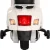 Rigo Vespa Licenced Rigo Kids Electric Vespa GTS Ride-On Motorbike, White – 3+ Years, Keyless Start, 30W Motor