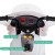RIGO Kids 6V Electric Ride On Police Motorcycle – White, Realistic Controls, Music, Siren, Anti-Slip Tyres, 3-4km/h