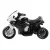 Rigo Kids Electric BMW S1000RR Ride-On Motorcycle - Black, 3-Wheel Suspension, 3km/h Speed, 25W Motor, Ages 3+