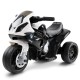 Rigo Kids Electric BMW S1000RR Ride-On Motorcycle - Black, 3-Wheel Suspension, 3km/h Speed, 25W Motor, Ages 3+