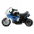 Rigo Kids Electric Ride On Police Motorcycle - Licenced BMW S1000RR, Blue, 3-Wheel, Anti-Slip Tyres, 3km/h Speed