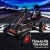 Rigo Kids Pedal Go Kart: Black, Rubber Tyres, Steel Frame, Adjustable Seat, Ages 3+, 30KG Capacity, Outdoor Fun