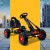 Rigo Kids Pedal Go Kart: Black, Rubber Tyres, Steel Frame, Adjustable Seat, Ages 3+, 30KG Capacity, Outdoor Fun Rigo Kids Pedal Go Kart: Black, Rubber Tyres, Steel Frame, Adjustable Seat, Ages 3+, 30KG Capacity, Outdoor Fun